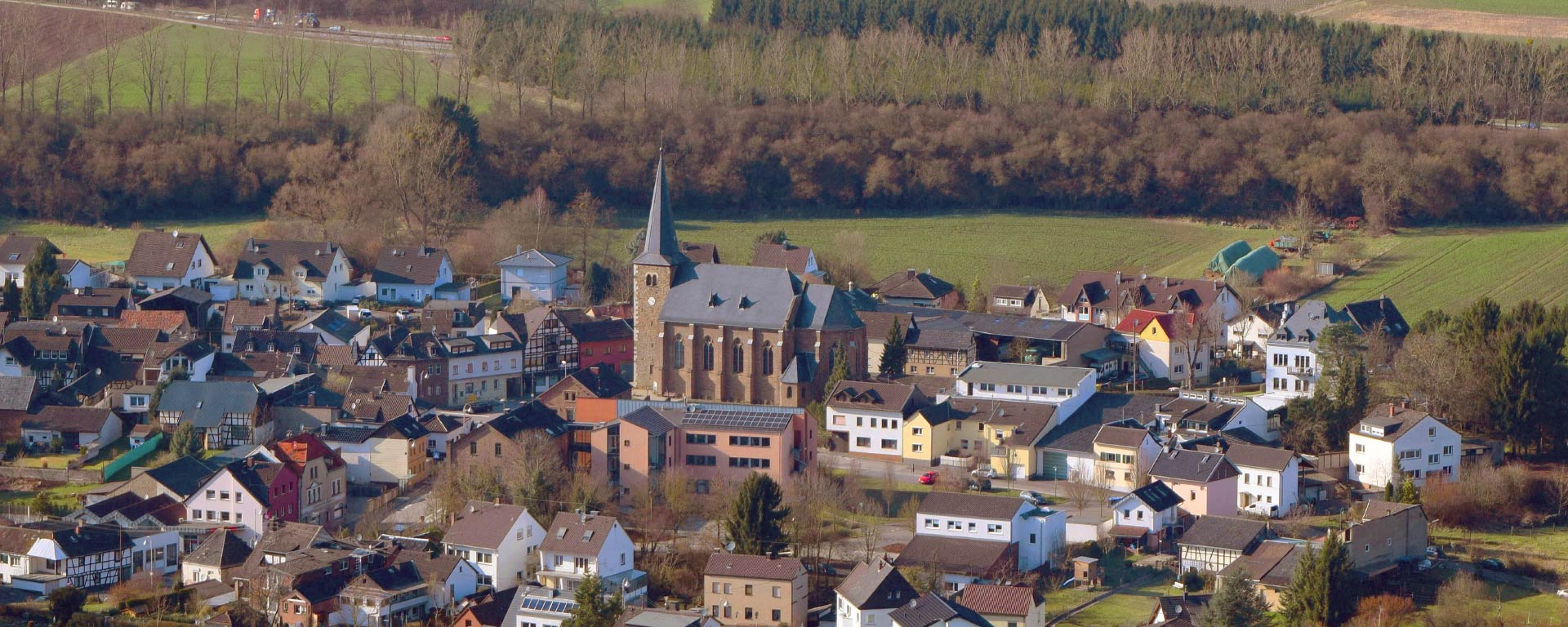 Luftbild Gemeinde Grafschaft